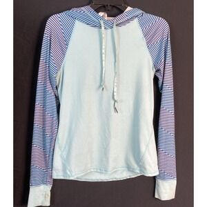 Kyodan Women's Hoodie XS Green Teal Stretch Active Outdoor Comfort Athleisure
